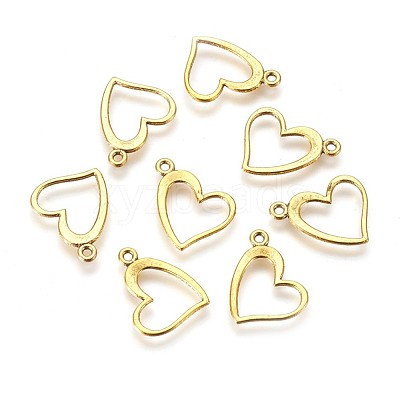 Unique Valentines Day Gift Ideas for Girlfriend Tibetan Style Alloy Pendants TIBEP-22390-AG-FF-1