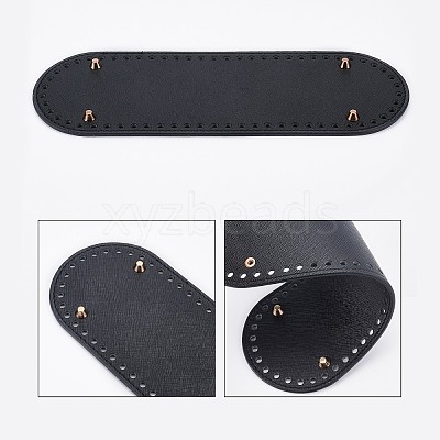 PU Leather Oval Bottom FIND-WH0066-96B-1