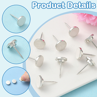 30Pcs Zinc Alloy Drawing Pins FIND-WH20033-036S-1