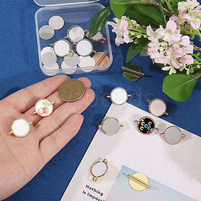 15Pcs 3 Colors Alloy Heat Transfer Watch Band Accessories FIND-CA0011-17B-1