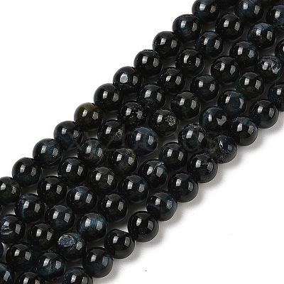 Grade AB Natural Tiger Eye Beads Strands LS-G-B133-A02-6MM-03-1