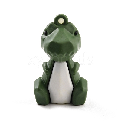 PVC Faceted Cartoon Dinosaur Pendants FIND-B002-10-1