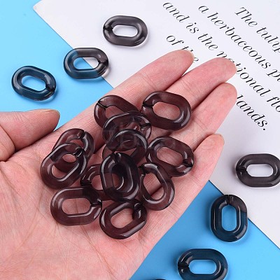 Transparent Acrylic Linking Rings MACR-S373-19-B14-1