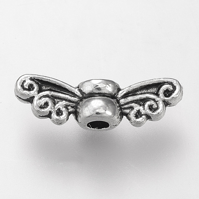 Tibetan Style Alloy Beads TIBE-S310-063AS-LF-1