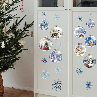 3 Sheets 3 Styles PVC Waterproof Decorative Stickers DIY-WH0404-171-1