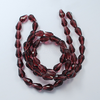 Glass Beads Strands GLAA-R024-15x10mm-1-1