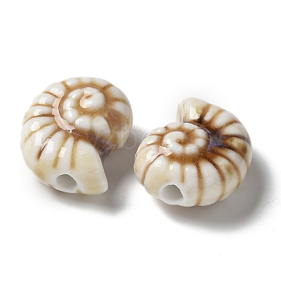 Handmade Porcelain Beads X-PORC-L080-F04-1