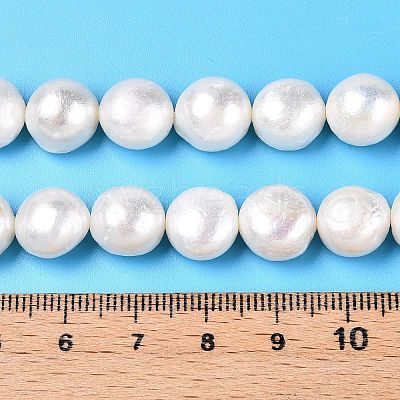 Natural Cultured Freshwater Pearl Beads Strands PEAR-N014-10D-1