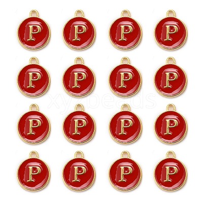 Golden Plated Alloy Enamel Charms LS-ENAM-S118-03P-1