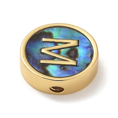 Brass Beads KK-U046-17G-M-1
