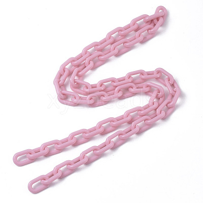 Opaque Acrylic Cable Chains SACR-N010-002H-1