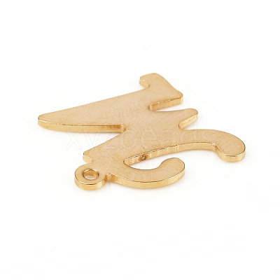 201 Stainless Steel Pendants STAS-L244-04M-G-1