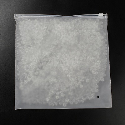 Transparent PE Jewelry Zip Top Storage Bags ABAG-H114-01F-1