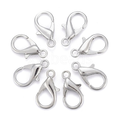 Zinc Alloy Lobster Claw Clasps E107-1