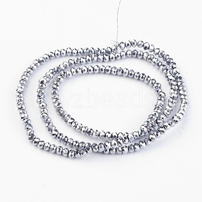 Electroplate Glass Bead Strands LS-EGLA-G014-2mm-FP03-1