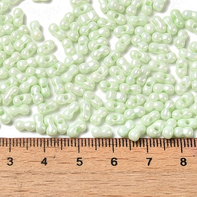 Opaque Colours Luster Glass Seed Beads X1-SEED-B001-01A-10-1