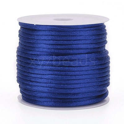 Nylon Satin Rattail Cords NWIR-L006-1.5mm-16-1
