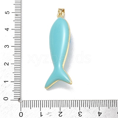 Ocean Dyed Synthetic Turquoise Pendants X-GG-CBA6980-12G-E-1