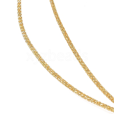 Adjustable Polyester Cord Necklace Making AJEW-JB01379-01-1