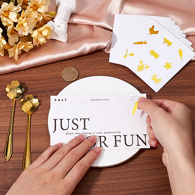 PVC Plastic Self-Adhesive Stickers STIC-WH20002-04B-1