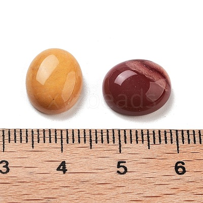 Natural Mookaite Cabochons G-G145-01A-25-1