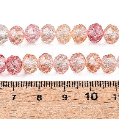 Transparent Glass Beads Strands GLAA-T023-10mm-A06-1