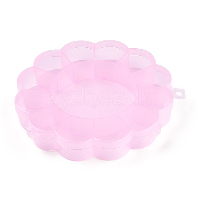 Flower Plastic Bead Storage Containers CON-Q023-21A-1