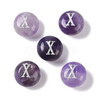 Natural Amethyst Beads G-L524-20X-03-1