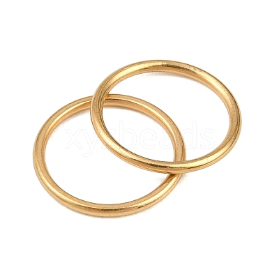 Ion Plating(IP) 304 Stainless Steel Closed Jump Rings STAS-G393-06G-11-1