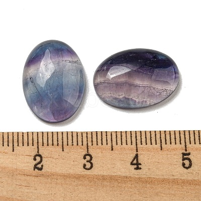Natural Fluorite Cabochons X-G-C115-01A-38-1