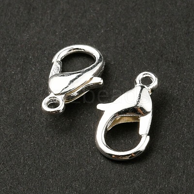 Zinc Alloy Lobster Claw Clasps PALLOY-YW0001-70S-1