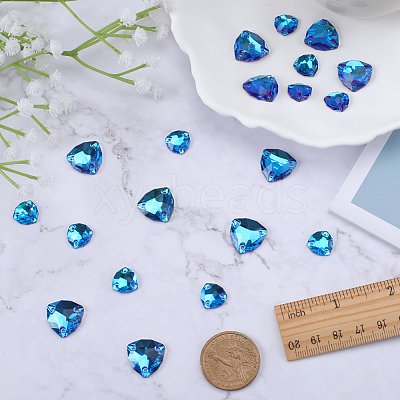 20Pcs 2 Style Sew on Rhinestone RGLA-GF0001-11-1