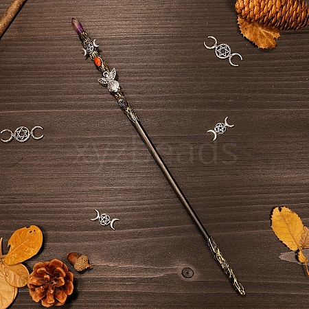 Natural Amethyst  Magic Wands PW-WG36E2A-08-1