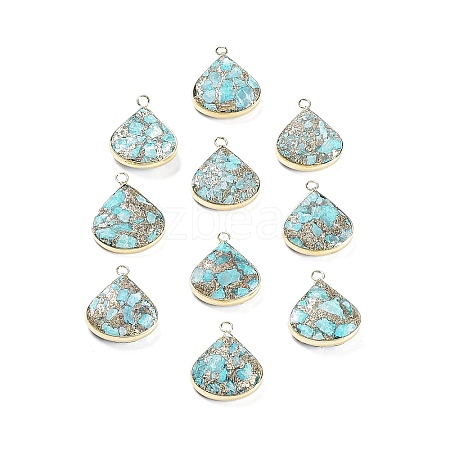 Natural Imperial Jasper Pendants G-C034-14G-1