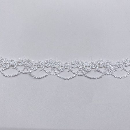 Polyester Lace Trims SENE-PW0017-04A-1