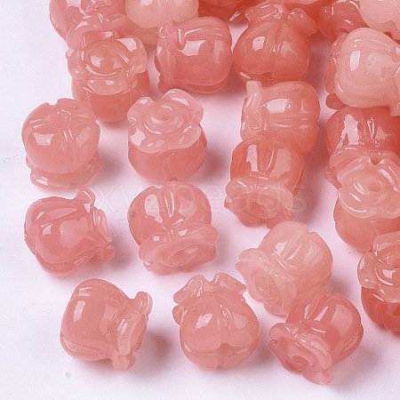 Synthetic Coral Beads LS-X-CORA-R017-28-A03-1