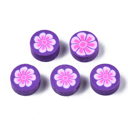 Handmade Polymer Clay Beads CLAY-N008-039B-1