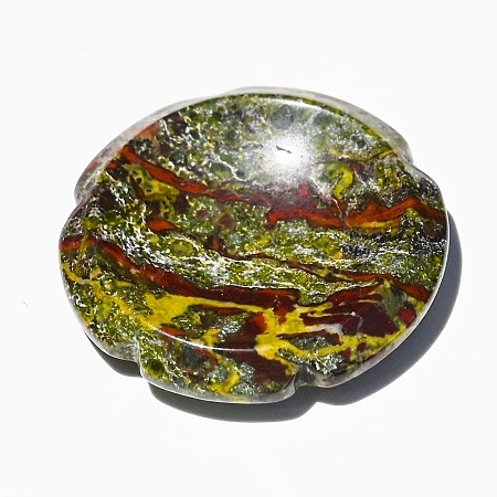 Natural Dragon Blood Worry Stone for Anxiety PW-WG35396-10-1