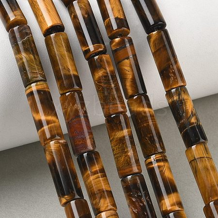 Natural Tiger Eye Beads Strands GG-CBA85B7-A01-1