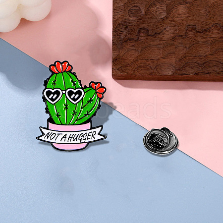 Cactus Enamel Pins PW-WG586FD-04-1