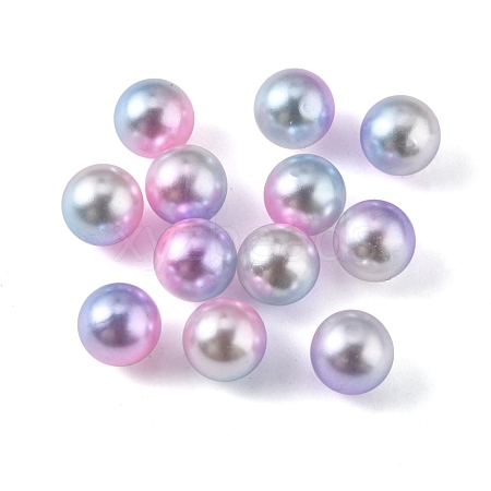 ABS Plastic Imitation Pearl Beads FIND-WH0036-74A-1