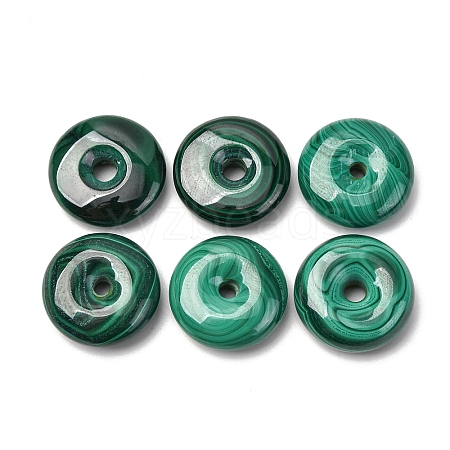 Natural Malachite Pendants G-D312-02-1