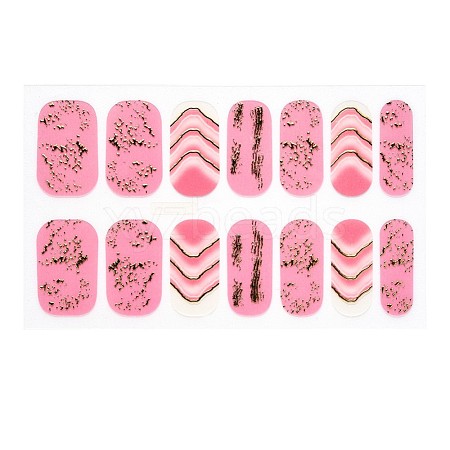 Full Cover Nombre Nail Stickers MRMJ-S060-ZX3385-1