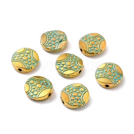 Alloy Beads PALLOY-C154-19GGP-1