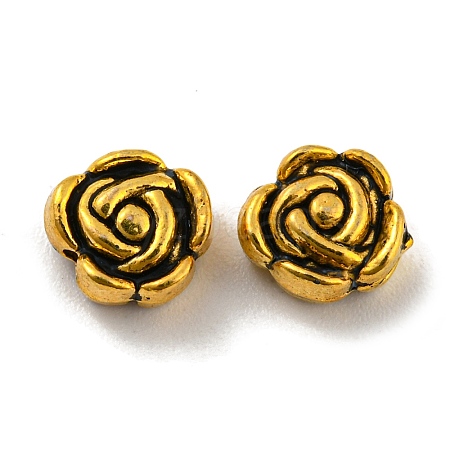 Tibetan Style Alloy Beads PALLOY-F307-03AG-1