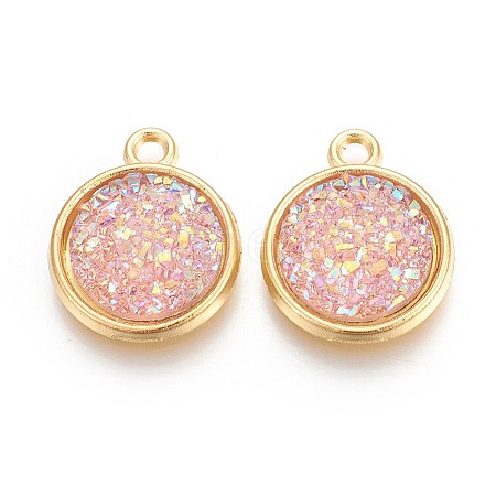 Resin Pendants RESI-F015-A08-1