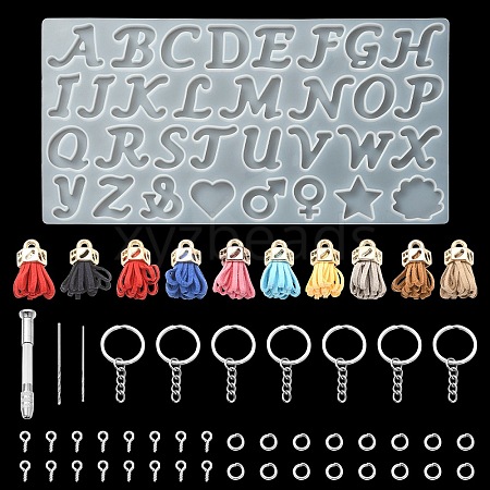 DIY Keychain Making Kits DIY-YW0006-61-1