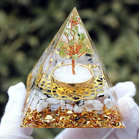 Orgonite Pyramid Resin Energy Generators PW-WG427A5-10-1