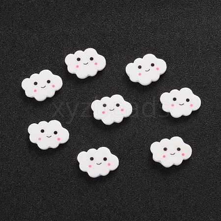 Cloud Resin Cabochons CRES-R175-02-1