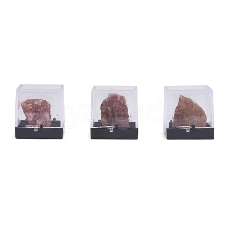 Nuggets Natural Strawberry Quartz DJEW-F011-03B-1